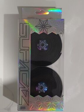 SUPACAZ Black Bar Tape – Holographic Pack